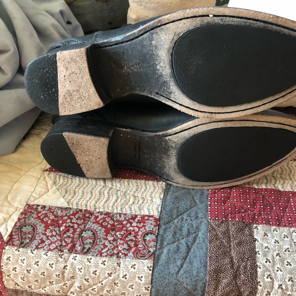 Frye black leather boots size 9 - Picture 5 of 15